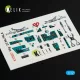 Kelik MiG-23 ML/MLA  interior 3D decals for ClearProp kit - 3D belsőtér-részletező matricakészlet