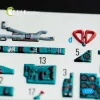 Kelik MiG-23 ML/MLA  interior 3D decals for ClearProp kit - 3D belsőtér-részletező matricakészlet