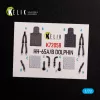 Kelik HH-65A/B Dolphin interior 3D decals for Dream Model  kit - 3D belsőtér-részletező matricakészlet