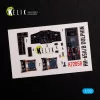 Kelik HH-65A/B Dolphin interior 3D decals for Dream Model  kit - 3D belsőtér-részletező matricakészlet