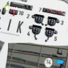 Kelik PBY-5A Catalina interior 3D decals for Academy kit - 3D belsőtér-részletező matricakészlet