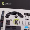Kelik Junkers JU 88 A-4 interior 3D decals for Revell kit - 3D belsőtér-részletező matricakészlet