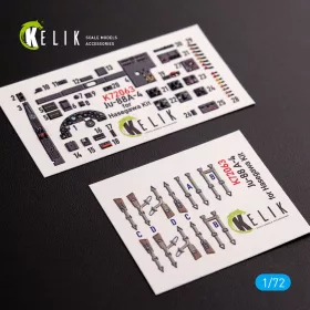   Kelik Junkers JU 88 A-4 interior 3D decals for Hasegawa kit - 3D belsőtér-részletező matricakészlet