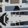 Kelik A1H Skyraider interior 3D decals for Hasegawa kit - 3D belsőtér-részletező matricakészlet