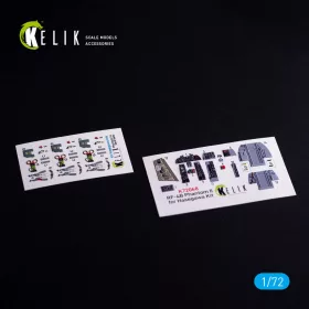   Kelik RF-4B - interior 3D decals for Hasegawa kit - 3D belsőtér-részletező matricakészlet