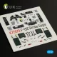 Kelik F-15E Strike Eagle interior 3D decals for Hasegawa kit - 3D belsőtér-részletező matricakészlet