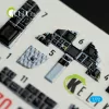 Kelik F-15E Strike Eagle interior 3D decals for Hasegawa kit - 3D belsőtér-részletező matricakészlet