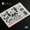 Kelik F-15C Strike Eagle interior 3D decals for Hasegawa kit - 3D belsőtér-részletező matricakészlet