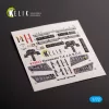 Kelik Kawasaki T-4 - interior 3D decals for Hasegawa kit - 3D belsőtér-részletező matricakészlet