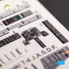 Kelik Kawasaki T-4 - interior 3D decals for Hasegawa kit - 3D belsőtér-részletező matricakészlet