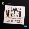 Kelik Amx Ghibli interior 3D decals for Italeri kit - 3D belsőtér-részletező matricakészlet