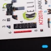 Kelik Amx Ghibli interior 3D decals for Italeri kit - 3D belsőtér-részletező matricakészlet