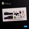 Kelik Gloster Meteor F.8 interior 3D decals for Airfix kit - 3D belsőtér-részletező matricakészlet