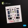 Kelik CH-53D Sea Stallion interior 3D decals for Fujimi/Academy kit - 3D belsőtér-részletező matricakészlet, Fujimi/Academy makettekhez