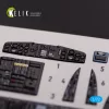 Kelik CH-53D Sea Stallion interior 3D decals for Fujimi/Academy kit - 3D belsőtér-részletező matricakészlet, Fujimi/Academy makettekhez