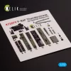 Kelik F-84F Thunderstreak interior 3D decals for Special Hobby kit - 3D belsőtér-részletező matricakészlet