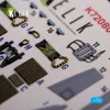 Kelik Grumman A-6A Knight Rider interior 3D decals for Fujimi kit - 3D belsőtér-részletező matricakészlet