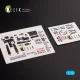 Kelik OV-10D+ Bronco interior 3D decals for ICM kit - 3D belsőtér-részletező matricakészlet