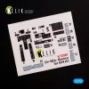Kelik OV-10D+ Bronco interior 3D decals for ICM kit - 3D belsőtér-részletező matricakészlet