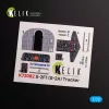 Kelik S-2A Tracker interior 3D decals for Hasegawa kit - 3D belsőtér-részletező matricakészlet
