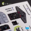 Kelik S-2A Tracker interior 3D decals for Hasegawa kit - 3D belsőtér-részletező matricakészlet