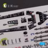 Kelik Fw 190 D-9 interior 3D decals for IBG Models kit - 3D belsőtér-részletező matricakészlet