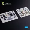 Kelik F-14A Tomcat - interior 3D decals for Hasegawa kit - 3D belsőtér-részletező matricakészlet