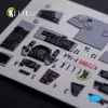 Kelik F-14A Tomcat - interior 3D decals for Hasegawa kit - 3D belsőtér-részletező matricakészlet
