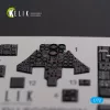 Kelik F-89 D/J Scorpion interior 3D decals for Revell kit - 3D belsőtér-részletező matricakészlet