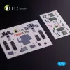 Kelik F-15D - interior 3D decals for FineMolds kit - 3D belsőtér-részletező matricakészlet