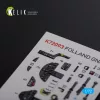 Kelik Folland Gnat T.1 interior 3D decals for Airfix kit - 3D belsőtér-részletező matricakészlet