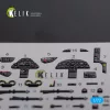 Kelik Folland Gnat T.1 interior 3D decals for Airfix kit - 3D belsőtér-részletező matricakészlet