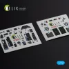 Kelik F-16D interior 3D decals for Revell kit - 3D belsőtér-részletező matricakészlet