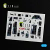 Kelik F-16D interior 3D decals for Revell kit - 3D belsőtér-részletező matricakészlet