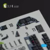 Kelik F-16D interior 3D decals for Revell kit - 3D belsőtér-részletező matricakészlet