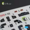 Kelik F-15E - interior 3D decals for GWH kit - 3D belsőtér-részletező matricakészlet