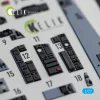 Kelik F-15E - interior 3D decals for GWH kit - 3D belsőtér-részletező matricakészlet