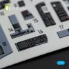 Kelik F-15E - interior 3D decals for GWH kit - 3D belsőtér-részletező matricakészlet