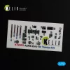 Kelik A6M5 Zero - interior 3D decals for Tamiya kit - 3D belsőtér-részletező matricakészlet