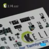 Kelik A6M5 Zero - interior 3D decals for Tamiya kit - 3D belsőtér-részletező matricakészlet