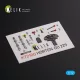 Kelik Horten Go 229 interior 3D decals for Revell kit - 3D belsőtér-részletező matricakészlet