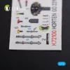Kelik Horten Go 229 interior 3D decals for Revell kit - 3D belsőtér-részletező matricakészlet