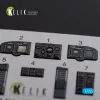 Kelik MH-47E interior 3D decals for Italeri kit - 3D belsőtér-részletező matricakészlet