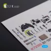 Kelik BF109 G-6 interior 3D decals for Tamiya kit - 3D belsőtér-részletező matricakészlet