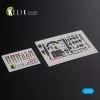 Kelik Ju-88 A-1 interior 3D decals for Revell kit - 3D belsőtér-részletező matricakészlet