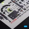 Kelik Ju-88 A-1 interior 3D decals for Revell kit - 3D belsőtér-részletező matricakészlet