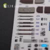 Kelik KI-21 interior 3D decals for ICM kit - 3D belsőtér-részletező matricakészlet