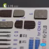 Kelik KI-21 interior 3D decals for ICM kit - 3D belsőtér-részletező matricakészlet