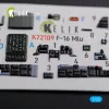 Kelik F-16 MLU interior 3D decals for Revell kit - 3D belsőtér-részletező matricakészlet
