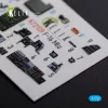 Kelik F-16 MLU interior 3D decals for Revell kit - 3D belsőtér-részletező matricakészlet
